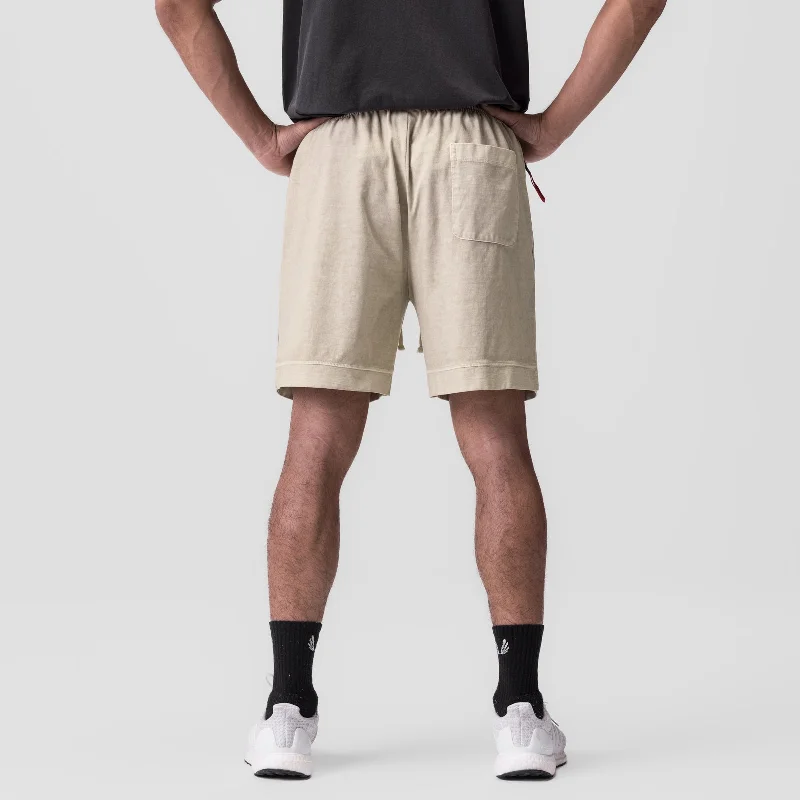 0782. Tech Essential™ Sweat Short  - Faded Beige