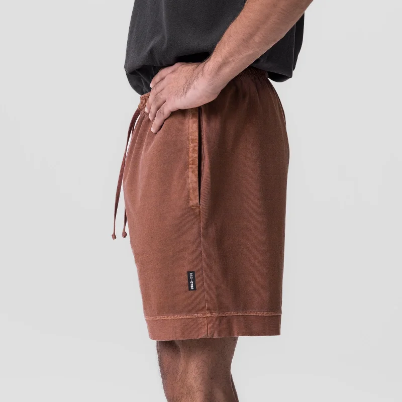 0782. Tech Essential™ Sweat Short  - Faded Rust