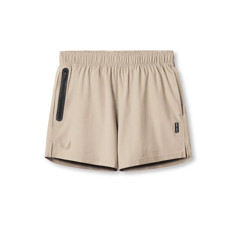 0810. Ultralite™ 6"" Linerless Short - Beige