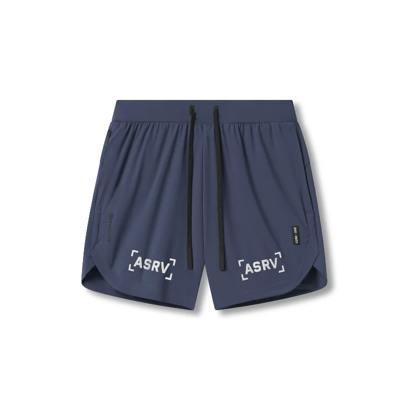 0823. Tetra-Lite™ 7"" Linerless Short - Navy ""Bracket""