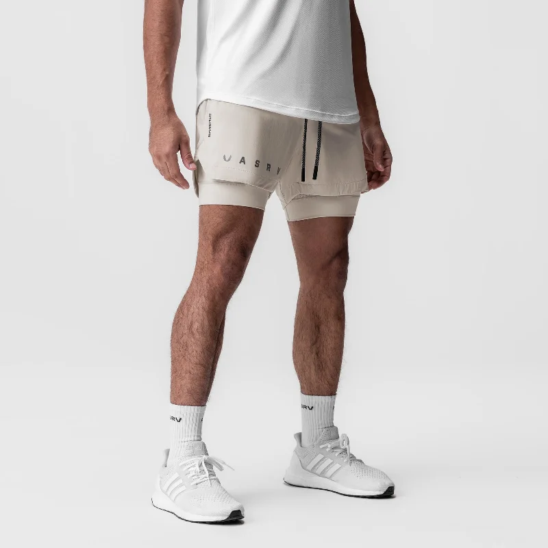 0865. Tetra-Lite™ 5"" Liner Short - Chai ""Reflective Classic""