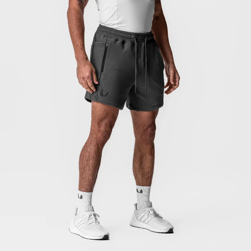 0867. Tech-Terry™ Sidelock Sweat Short - Space Grey