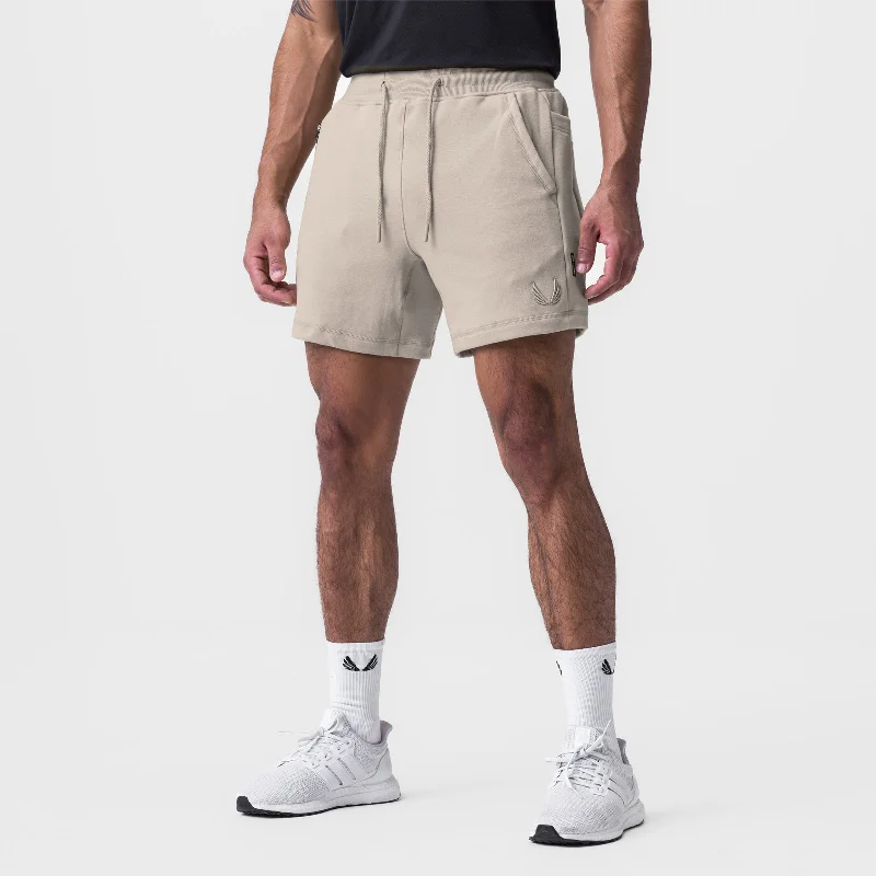 0867. Tech-Terry™ Sidelock Sweat Short -  Sand Smoke