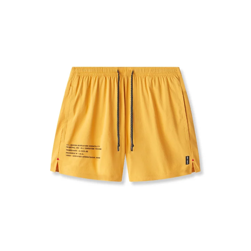 0942. Aerotex™ 5"" Training Short - Amber