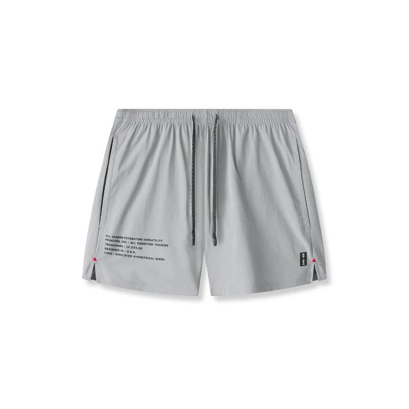 0942. Aerotex™ 5"" Training Short - Slate Grey