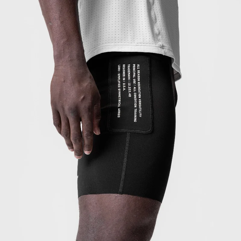 0952. WarpFlexx™ Utility Speed Short - Black