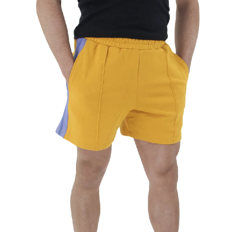 Men's Cotton Short,Mustard