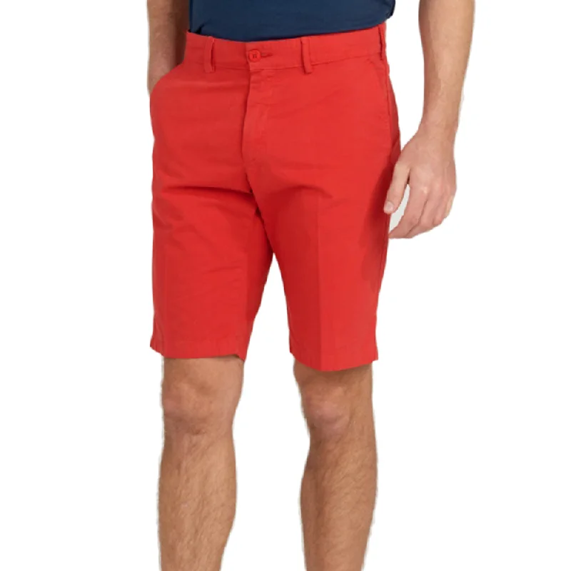 Men's Plain Casual Short,Red