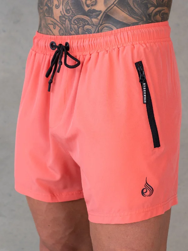 Adapt 5"" Training Short - Coral