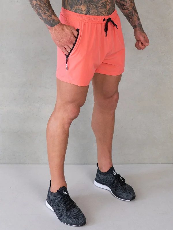 Adapt 5"" Training Short - Coral