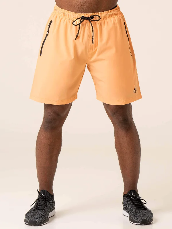 Adapt Training Short - Orange Sherbet