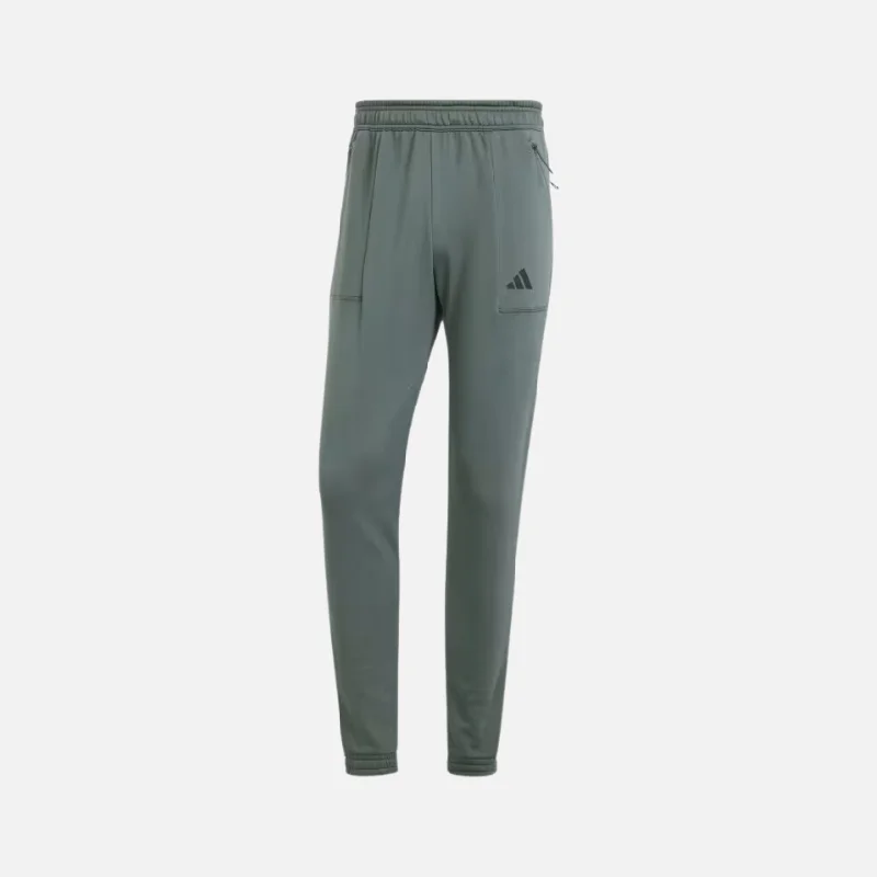 Adidas Pump Work out Men's Training Pant -Legend Ivy/Black