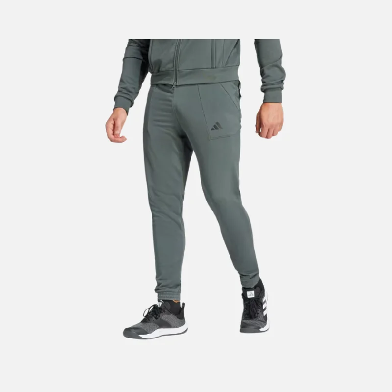 Adidas Pump Work out Men's Training Pant -Legend Ivy/Black