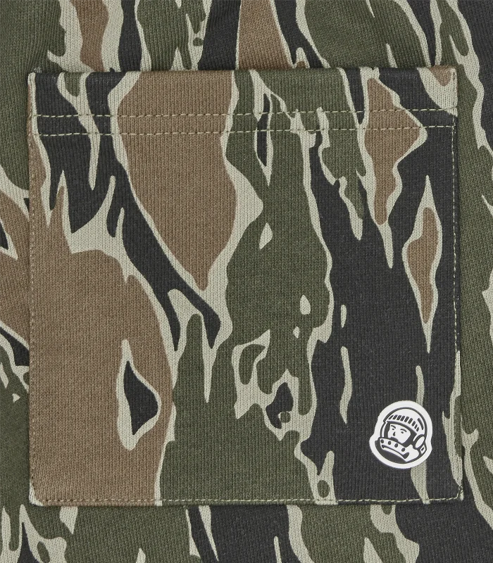 ARCH LOGO CAMO SWEATSHORTS - KHAKI