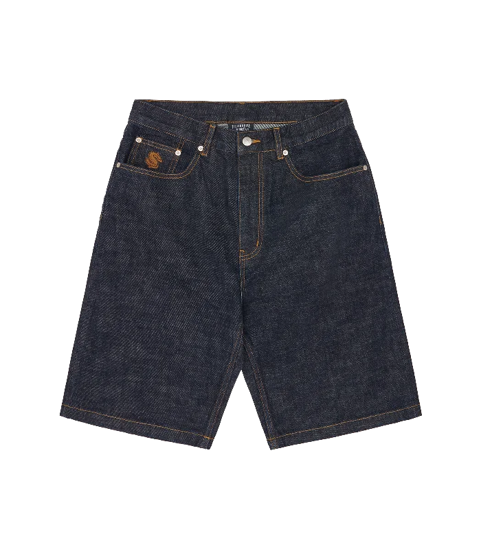 ASTRO SELVEDGE DENIM SHORTS - INDIGO