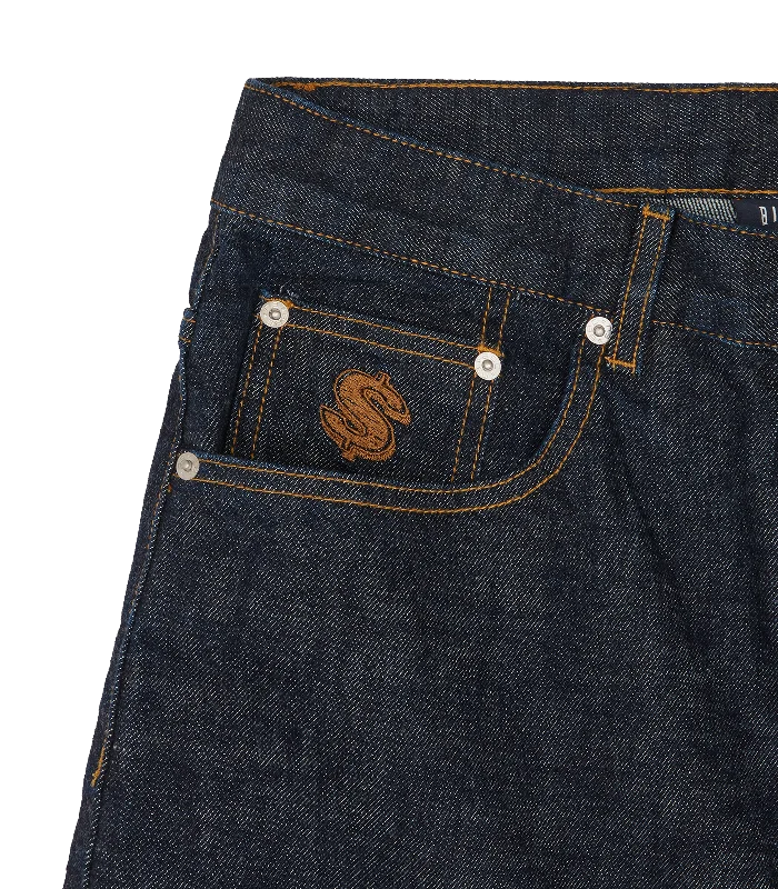 ASTRO SELVEDGE DENIM SHORTS - INDIGO