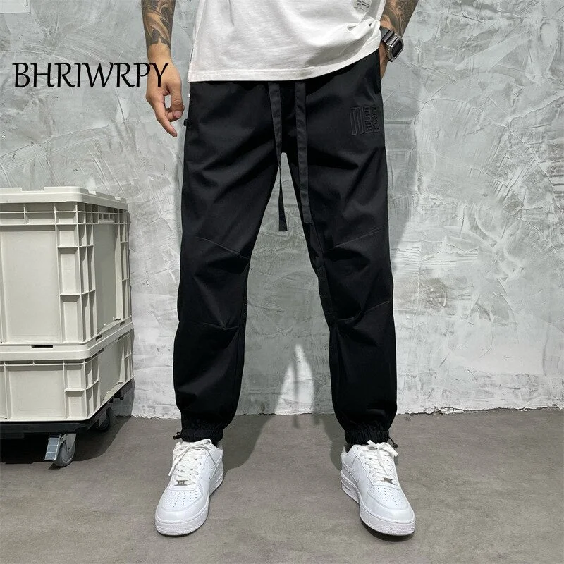 Bonsir Summer Men's Pants Long Pants Casual Pants Thin Ice Silk Quick Drying Pants Leggings Casual Pants Loose Sweatpants