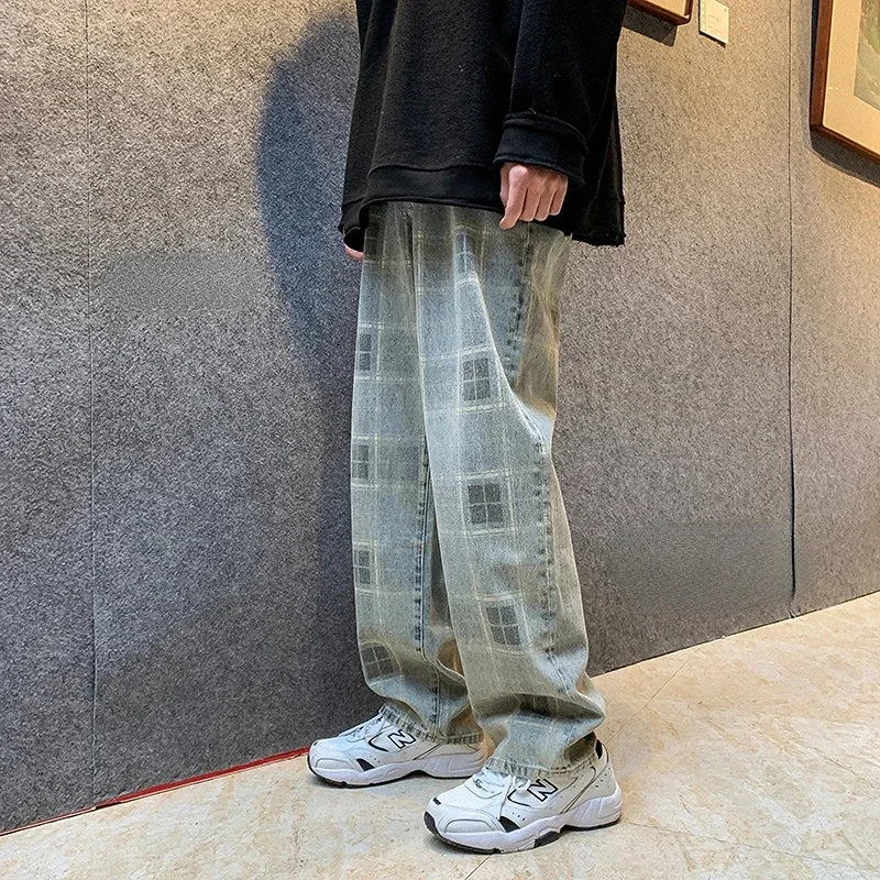 plaid / XXL / CHINA