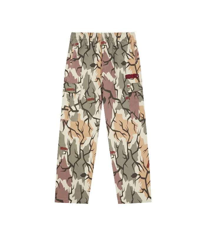 CARGO SWEATPANTS - MULTI CAMO