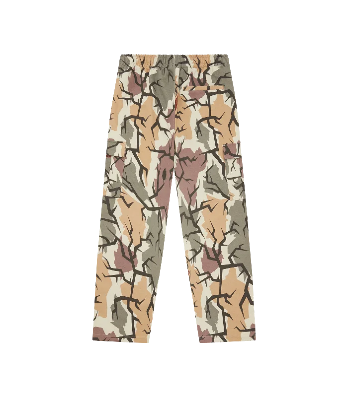 CARGO SWEATPANTS - MULTI CAMO