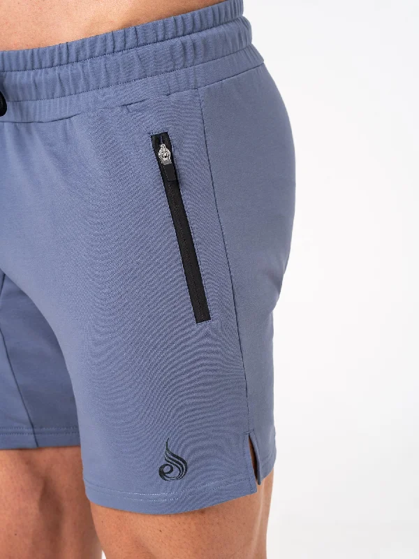 Endurance Track Shorts - Denim Blue