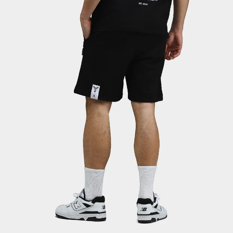 Hoodrich Vital Shorts Black / White - Pastel Lavender