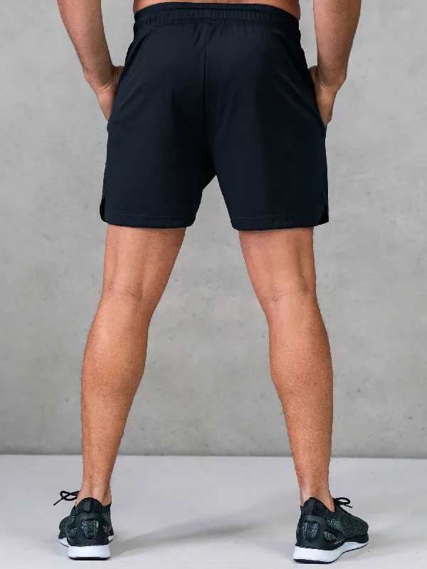 Legacy Mesh Training Shorts - Black