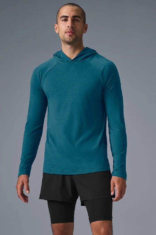 Core Hooded Runner - Oceanic Teal