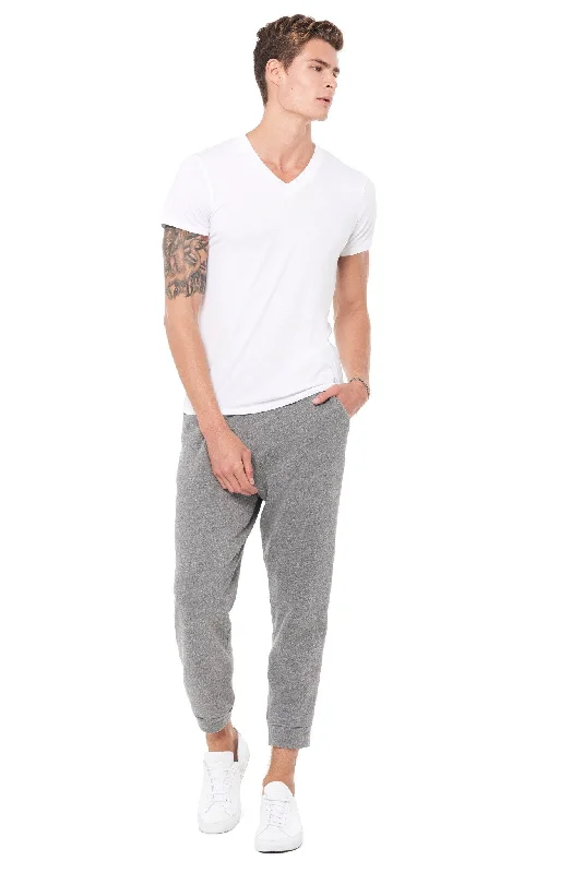 Men's Back Zip French Terry Sweatpant