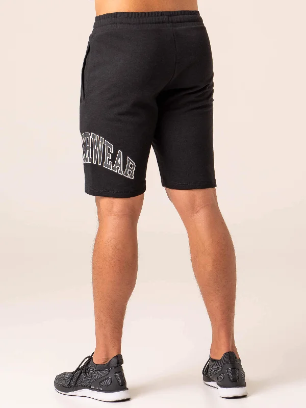 Men's Collegiate Track Short - Black