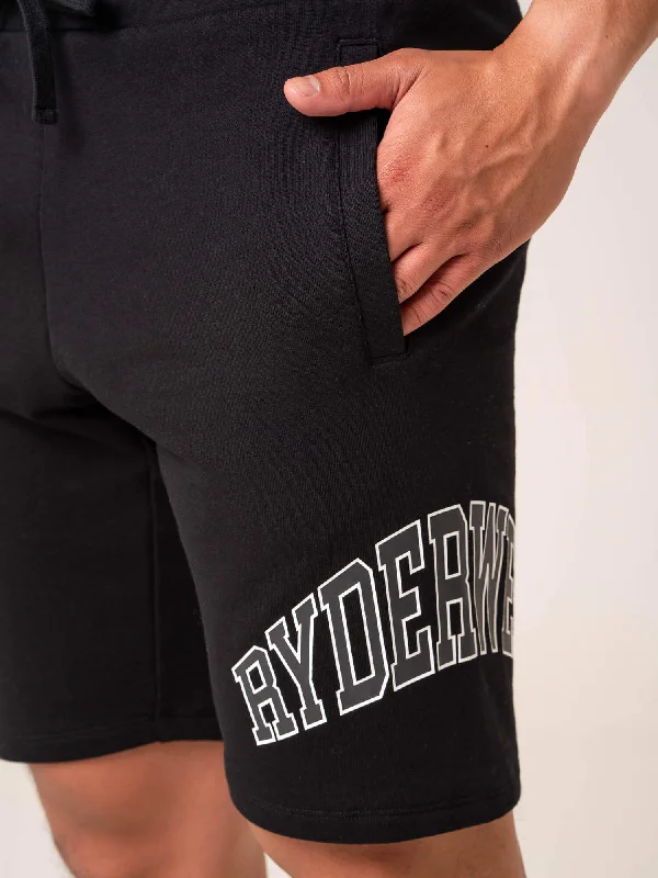 Men's Collegiate Track Short - Black