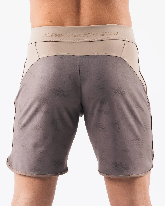 Crescent Boardshort - Mocha Pebble