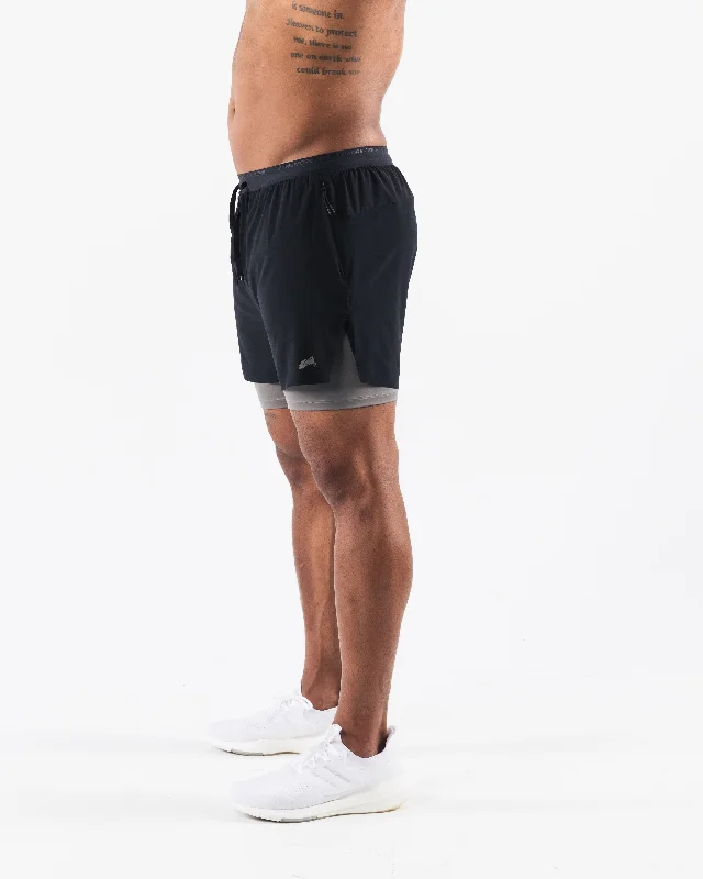 Elite Swift Short 5"" - Black