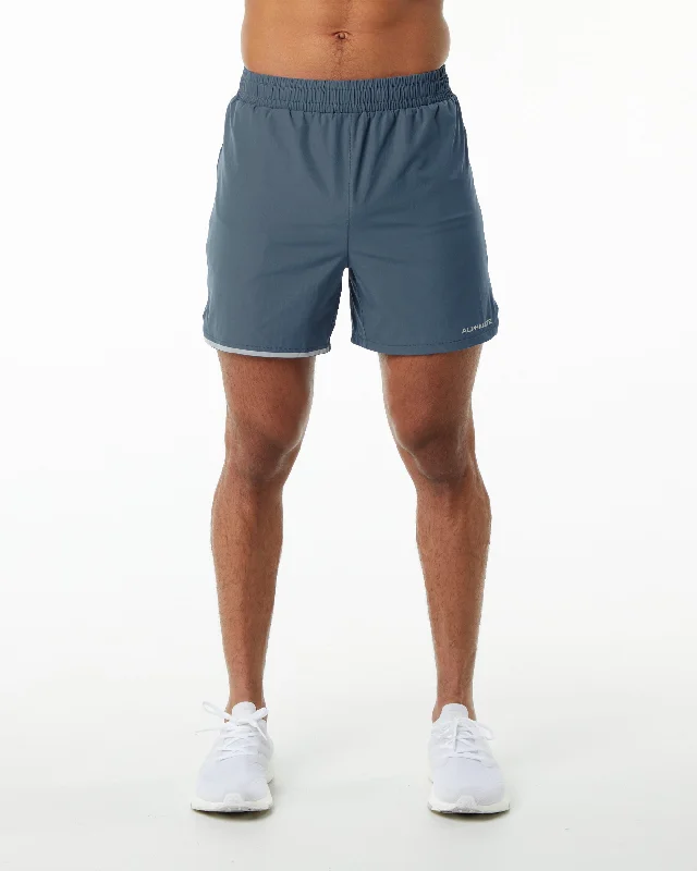 Core Stride Short 5” - Whale Blue