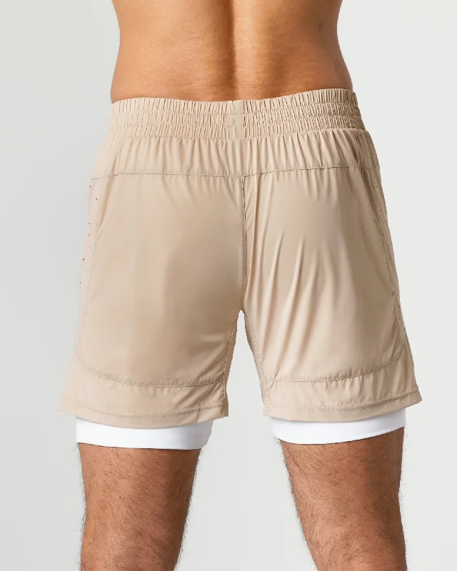 Infinity Speed Short 5.5"" - Linen