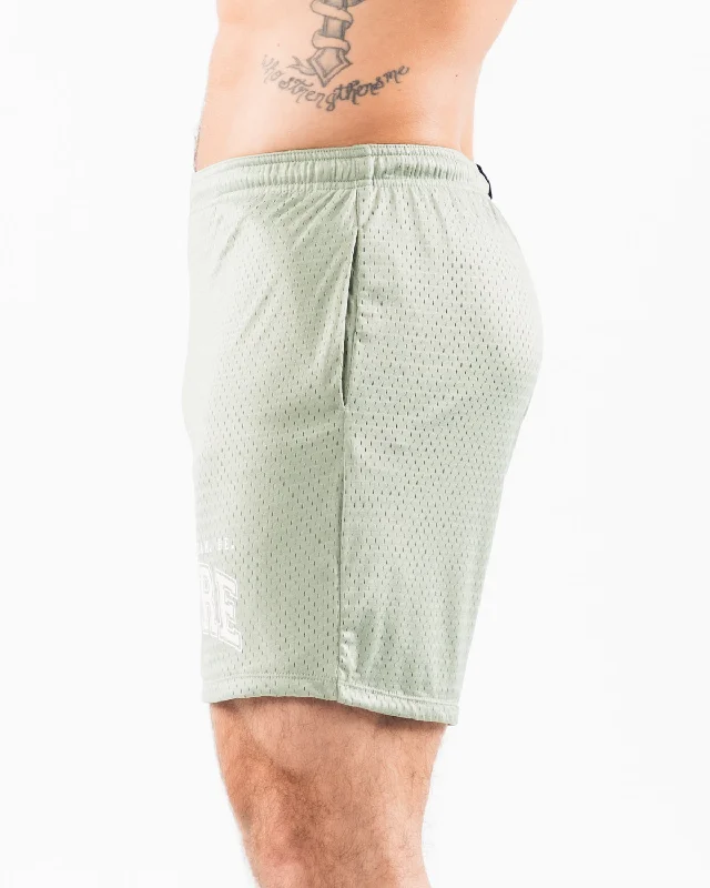 LDB More Mesh Short 6"" - Sage