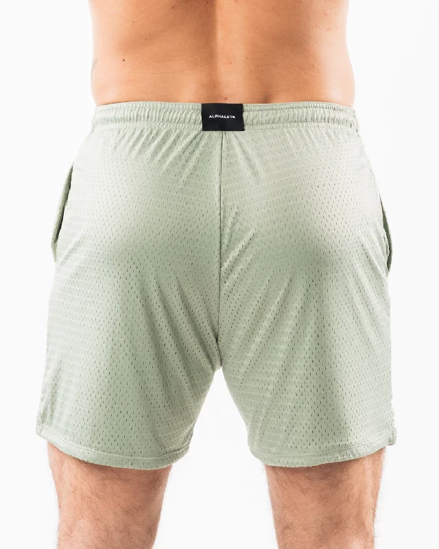 LDB More Mesh Short 6"" - Sage