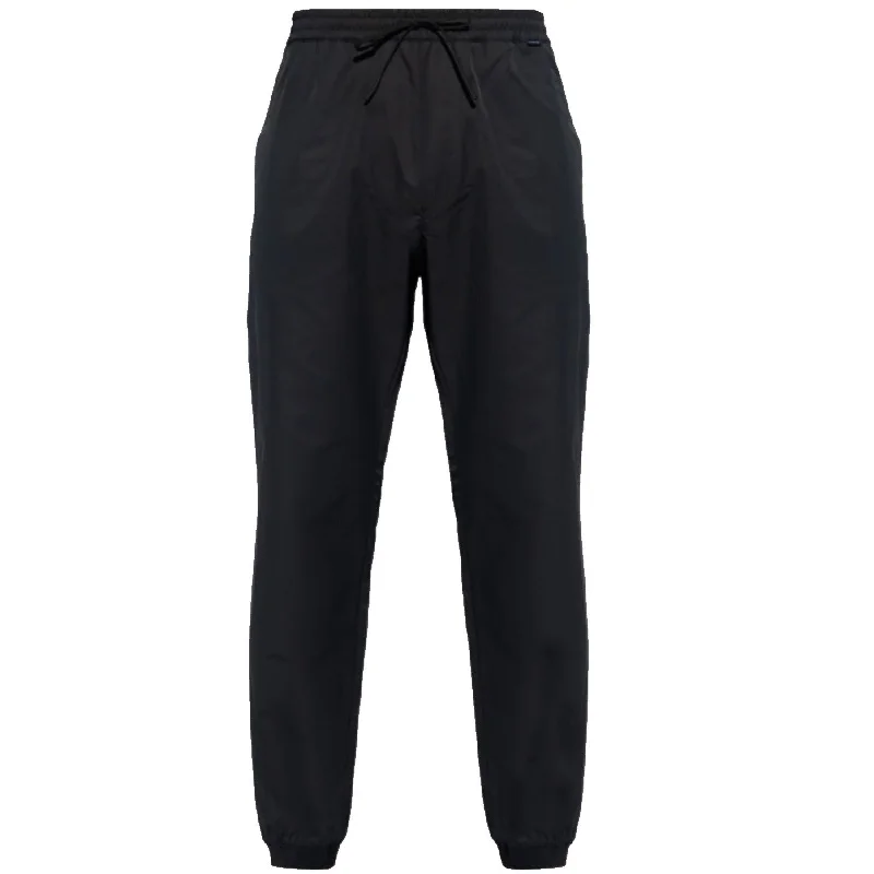 Moncler Black Cuffed Cargo Pants