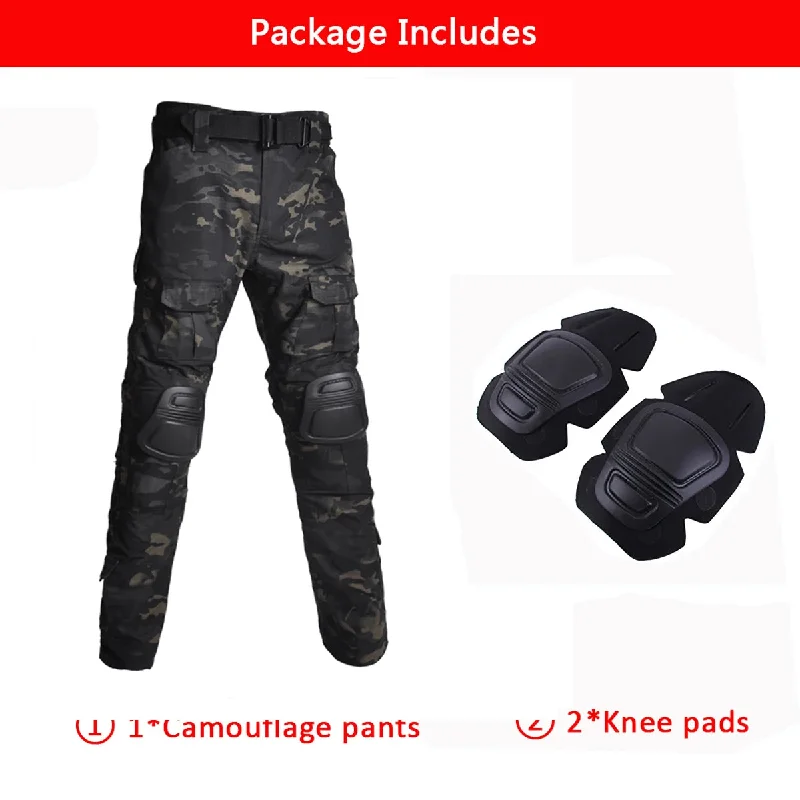 black camo pants / 7XL for 120-130kg