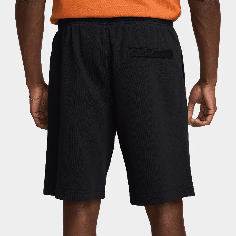 Nike Club Fleece Varsity Shorts Black / Safety Orange