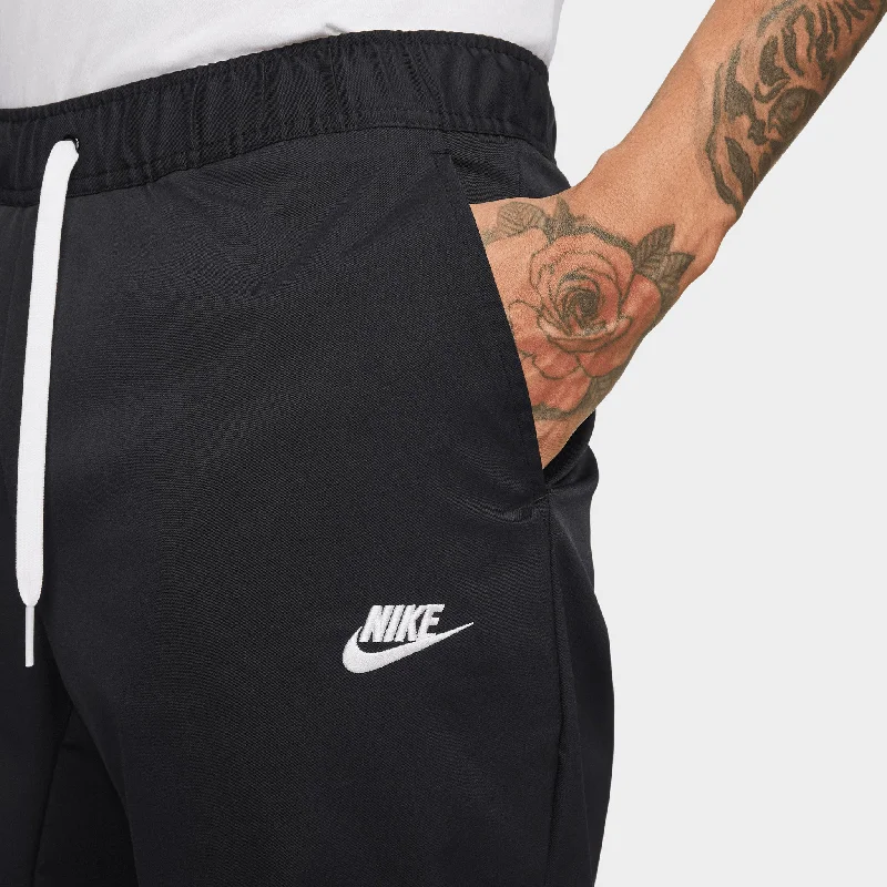 Nike Club Woven Tapered-Leg Pants Black / White