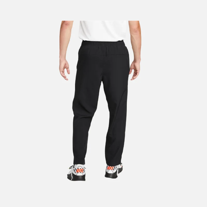 Nike Form Dri-FIT Open-Hem Versatile Men's Trousers -Black/Black