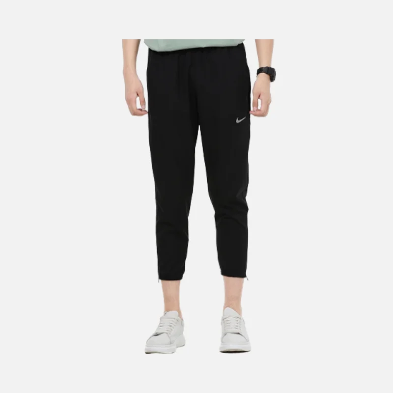 Nike Genuine Men's Trousers Dri-FIT Challenger Woven Running -Black