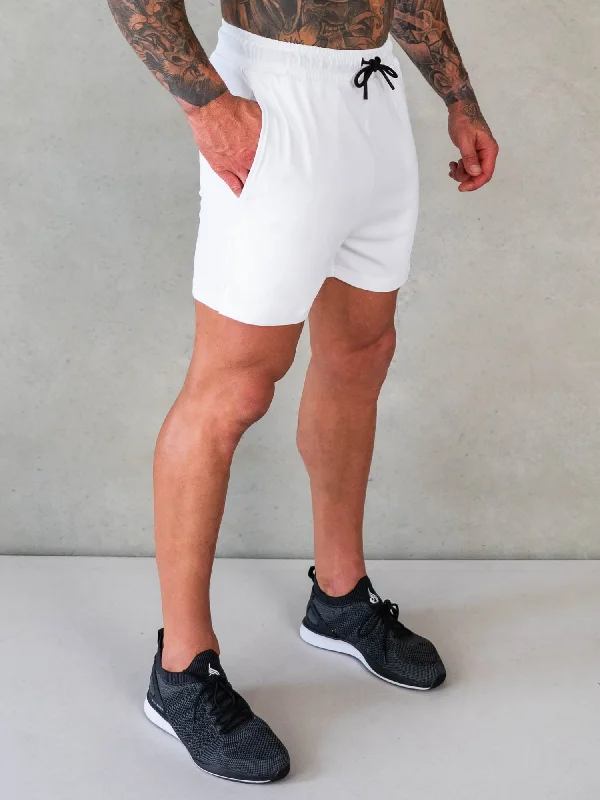 Octane Mesh Shorts - White