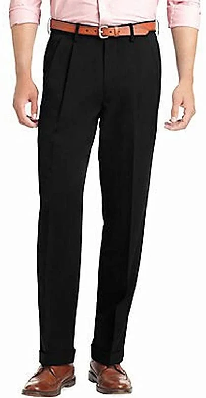 Performance Stretch Pleated Trousers