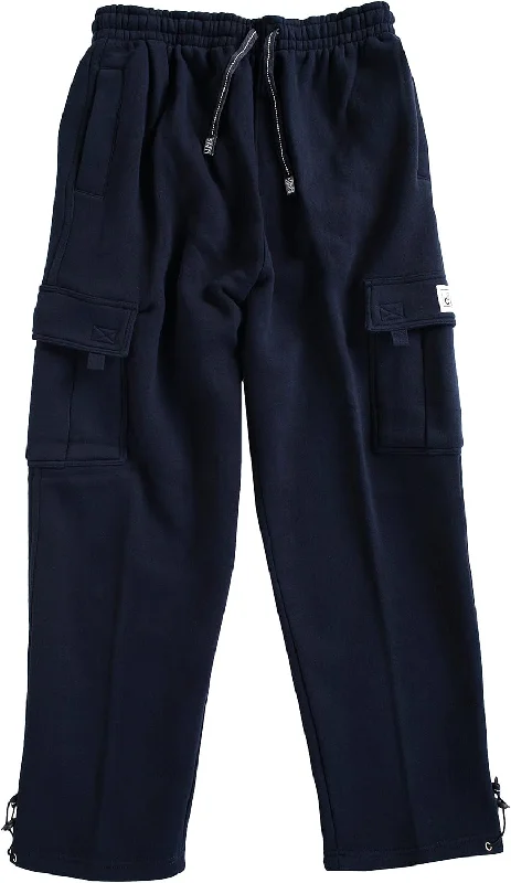 Pro Club Men's Heavyweight Fleece Cargo Pants