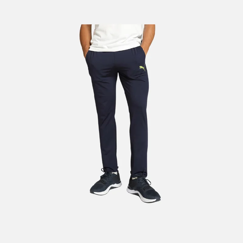 Puma Active Graphic Men's Slim Fit Pants -Navy