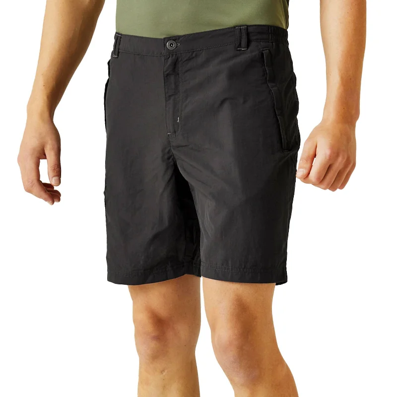 Regatta Mens Leesville II Multi Pocket Cargo Walking Shorts