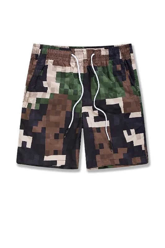 Retro - Ibiza Lounge Shorts (Digital Woodland)