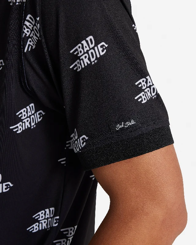 Flighted Black Ridge Polo